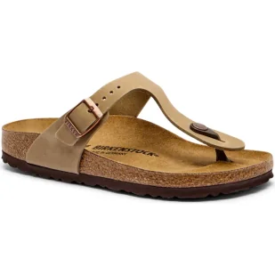 Birkenstock Skórzane japonki Gizeh LEOI - Klapki i japonki damskie - miniaturka - grafika 1