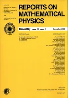 Czasopisma - Reports on Mathematical Physics 90/3 - miniaturka - grafika 1