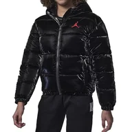 Kurtki i płaszcze dla dziewczynek - NIKE Kurtka puchowa Boxy Fit Zegarek dla dziewczynki - miniaturka - grafika 1