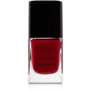 Gabriella Salvete Longlasting Enamel lakier do paznokci 11ml 24 Classic Red - Lakiery do paznokci - miniaturka - grafika 1