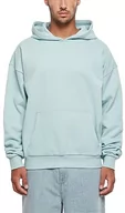 Bluzy męskie - Build Your Brand Męska bluza z kapturem Ultra Heavy Cotton Box Hoody, niebieski, L - miniaturka - grafika 1