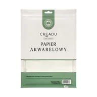 Podobrazia, bloki, papiery - Creadu, Papier do akwareli hot press, 300 gsm, 100% bawełna 190 x 260 mm, 10 sztuk - miniaturka - grafika 1