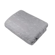 Ręczniki - Ręcznik łazienkowy Skandynawski 140 x 70 Srebrny bawełna TEXPOL - miniaturka - grafika 1