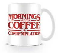 Kubki - Pyramid Posters Stranger Things Coffee and Contemplation - kubek MG25245 - miniaturka - grafika 1