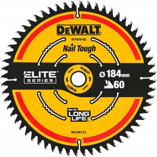 Dewalt tarcza elite csb 184 x 16mm 60t - Tarcze do pił Dewalt tarcza elite csb 184 x 16mm 60t - Tarcze do pił - miniaturka - grafika 1