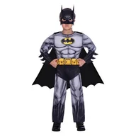 Stroje karnawałowe - Stroje dla dzieci, strój batman licencjonowany, rozmiar 128 - miniaturka - grafika 1