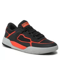 Sneakersy męskie - Sneakersy DC Dc Metric ADYS100626 Dark Grey/Orange GO0 - miniaturka - grafika 1