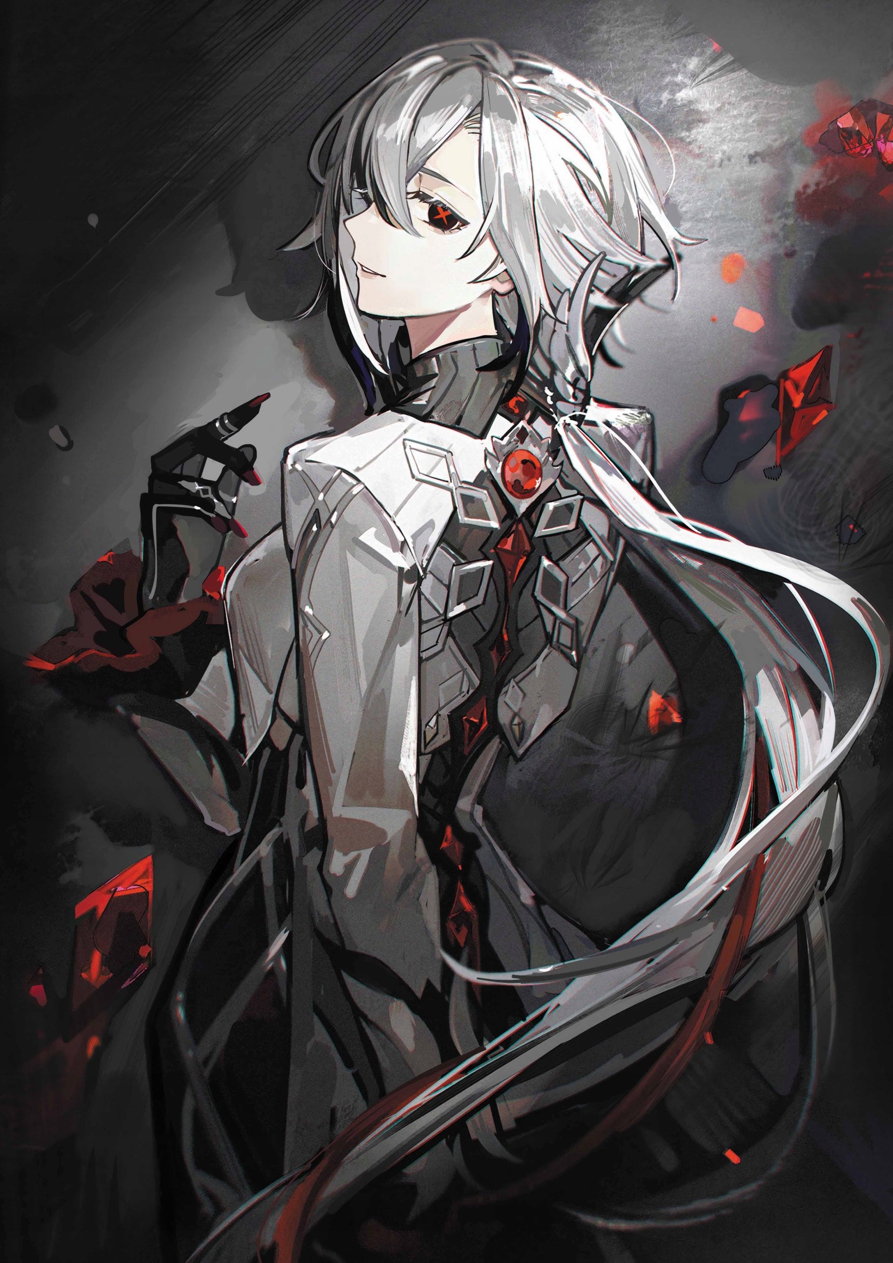 Plakat A1 Genshin Impact Anime Gra Arlecchino