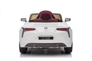 Pojazd Lexus LC500 Biały - Pojazdy elektryczne dla dzieci - miniaturka - grafika 6