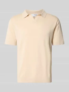 Koszulka polo z dekoltem w serek model ‘MATTIS’ - Koszulki męskie - miniaturka - grafika 1