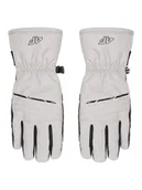 Rękawice narciarskie - 4F Rękawice narciarskie H4Z22-RED002 Szary - miniaturka - grafika 1