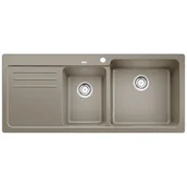 Zlewozmywaki - Blanco Zlew NAYA 8S Silgranit PuraDur Tartufo prawa 525785 - miniaturka - grafika 1