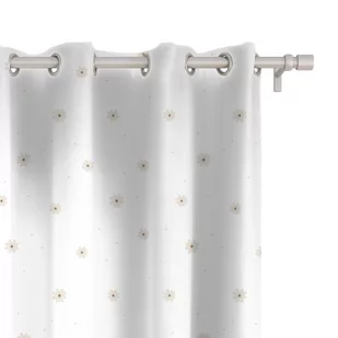 Zasłona dla dzieci BUNNY BLISS wzór D242 | kwiatuszki 150 x 160 cm tkanina standard - Firany i zasłony dla dzieci Zasłona dla dzieci BUNNY BLISS wzór D242 | kwiatuszki 150 x 160 cm tkanina standard - Firany i zasłony dla dzieci - miniaturka - grafika 1