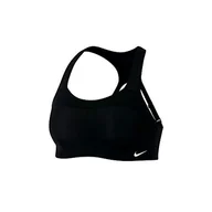 Biustonosze - Nike damski biustonosz sportowy Alpha, czarny/biały, duży/rozmiar A - C - miniaturka - grafika 1