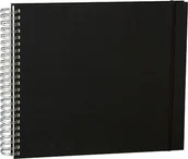 Albumy fotograficzne - Album na zdjęcia Uni Maxi Mucho białe karty czarny - miniaturka - grafika 1