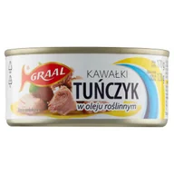 Konserwy i dania rybne - Tuńczyk kawałki w oleju roślinnym Tops 170 g - miniaturka - grafika 1