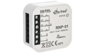 Zamel Radiowy nadajnik dopuszkowy 4-kanałowy RNP-01 - Inne akcesoria elektryczne - miniaturka - grafika 6