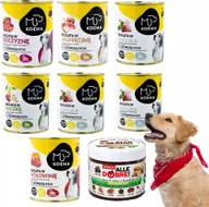 Mokra karma dla psów - Koema Karma Mokra Dla Psa 90% Mix7Szt Gratis Krem Orzech do smarowania - miniaturka - grafika 1