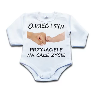 BODY Ojciec i syn przyjaciele na całe życie 56 dł - Body dla niemowląt - miniaturka - grafika 1