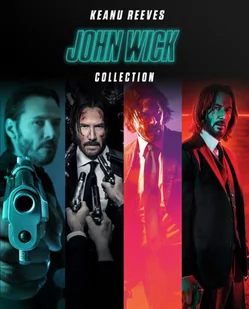 John Wick Kolekcja 1-4 - Horrory Blu-Ray - miniaturka - grafika 1
