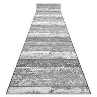 Dywany - CHODNIK podgumowany 133 cm DESKI szary, 133x700 cm - miniaturka - grafika 1