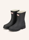 Kalosze damskie - Hunter Buty Downpour schwarz - HUNTER - miniaturka - grafika 1