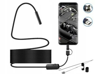 Endoskop Kamera Inspekcyjna Android Usb-C Led 5M - Kamery inspekcyjne - miniaturka - grafika 1