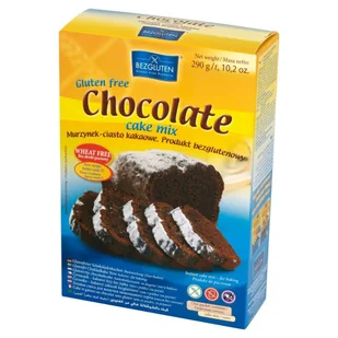 Bezgluten murzynek ciasto kakaowe w proszku b/g 290 g 5906720572276 - Dodatki do ciast w proszku - miniaturka - grafika 1