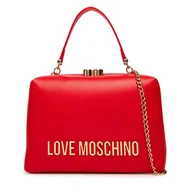 Torebki damskie - Torebka LOVE MOSCHINO JC4096PP1NLM0500 Czerwony - miniaturka - grafika 1
