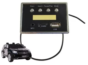 Panel muzyczny do pojazdu Mercedes GLS63 - Pojazdy elektryczne dla dzieci - miniaturka - grafika 2