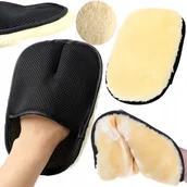 Akcesoria do mycia samochodu - Rękawica Do Mycia Polerowania Auta Samochodu Wełna - miniaturka - grafika 1