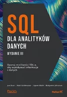 Podstawy obsługi komputera - SQL dla analityków danych. Opanuj możliwości SQL-a, aby wydobywać informacje z danych - miniaturka - grafika 1