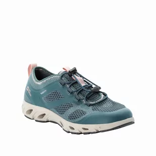 Buty damskie na lato Jack Wolfskin BREEZER VENT LOW W bluish grey / rose - 37,5 - Buty trekkingowe damskie - miniaturka - grafika 1