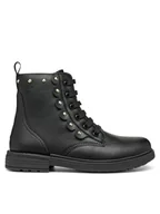 Buty dla chłopców - Geox Botki Eclair J469QA 000BC C9999 S Czarny - miniaturka - grafika 1