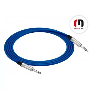 Red's Music Red's Music GCN1110 Blue kabel instrumentalny jack-jack 1m - Inne akcesoria muzyczne - miniaturka - grafika 1