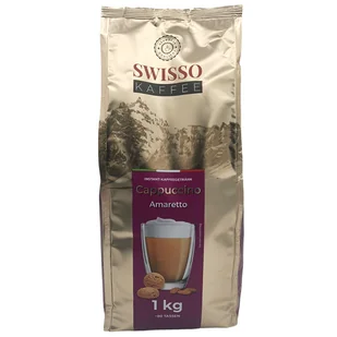 KAWA ROZPUSZCZALNA CAPPUCCINO Amaretto 1kg - Cappuccino i kawy smakowe - miniaturka - grafika 1