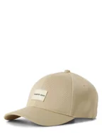 Czapki damskie - Calvin Klein Jeans Czapka damska Kobiety beżowy jednolity, ONE SIZE - miniaturka - grafika 1