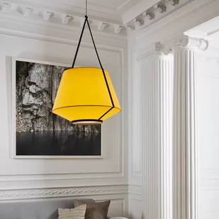 Forestier Carrie M żyrandol, żółty - Lampy sufitowe - miniaturka - grafika 4