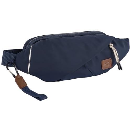 camel active Aurum damska saszetka na pasek, mała, niebieski, S