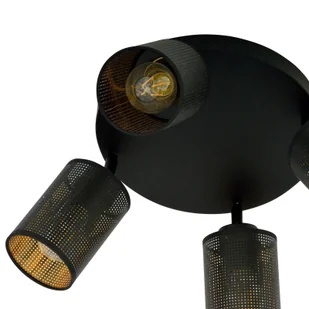 Emibig Bronx Premium lampa sufitowa (spot) 4-punktowa czarna 1152/4PREM - Lampy sufitowe - miniaturka - grafika 6