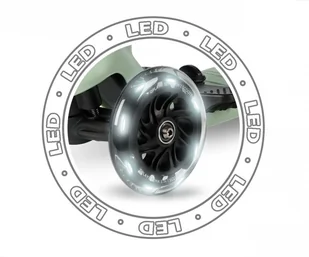 Qplay Hulajnoga Sema Pro 3w1 Green - Hulajnogi - miniaturka - grafika 8