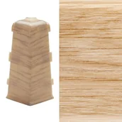 Listwy przypodłogowe - Arbiton Narożnik zewnętrzny do listwy LARS (1 sztuka) dąb alpejski - miniaturka - grafika 1