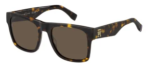 Okulary TOMMY HILFIGER TH-2118-S-086. Okulary przeciwsłoneczne, Kolor brązowy. Kobieta. - Okulary przeciwsłoneczne - miniaturka - grafika 1