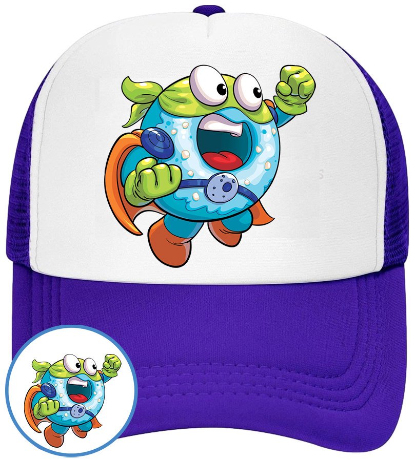 CZAPKA Z DASZKIEM SUPER ZINGS DLA DZIECI SIATKA