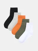 Skarpetki dla dzieci - Sinsay - Skarpetki 5 pack - wielobarwny - miniaturka - grafika 1