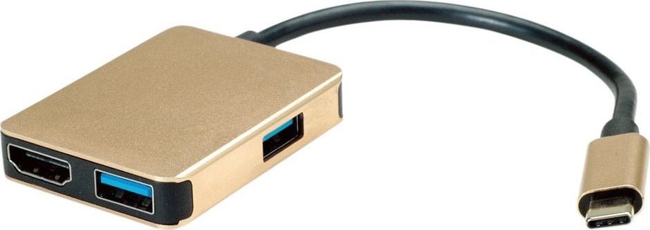 Stacja/replikator Roline Gold USB-C 12.02.1120