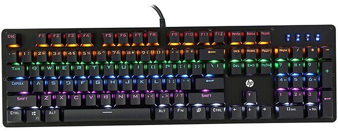 HP GK100F Mechanical Gaming Keyboard RGB / USB / ENG 6948391226033