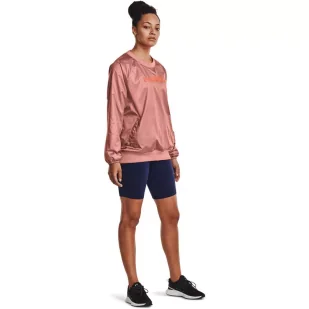 Bluza damska Under Armour Recover Woven Shine Crew - Bluzy sportowe damskie - miniaturka - grafika 4