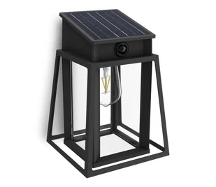 Philips-LED Kinkiet solarny z czujnikiem LYSIN LED/3,2W/3,7V 4000K IP44 - Lampy ogrodowe - miniaturka - grafika 1