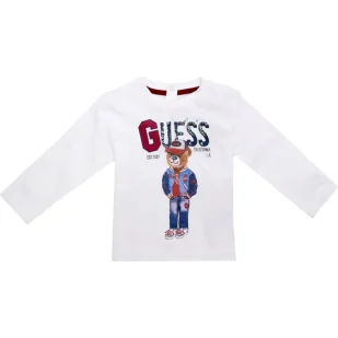 Guess Longsleeve Regular Fit - Koszulki dla chłopców - miniaturka - grafika 1